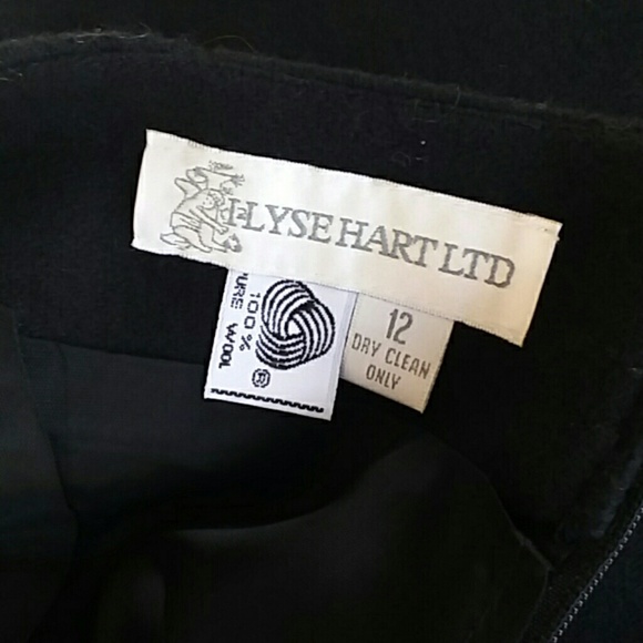 New! Ilyse Hart wool career skirt Wonens size 12 - Picture 6 of 10